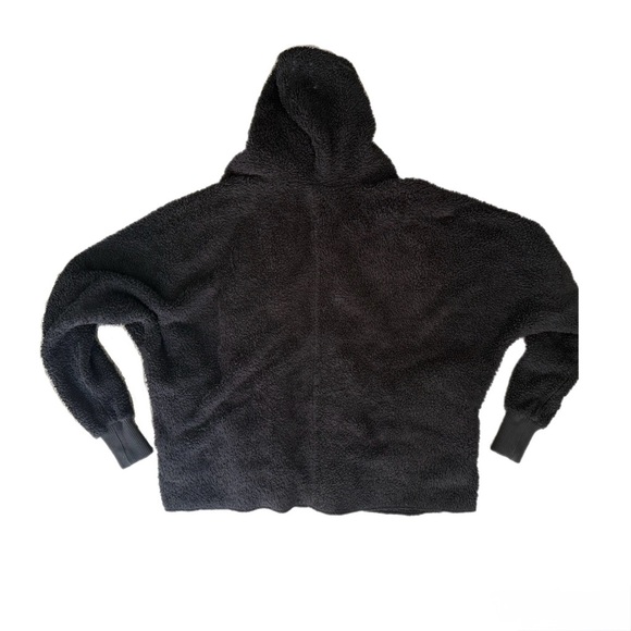 Cozy Black Teddy Jacket - Picture 5 of 7